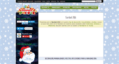 Desktop Screenshot of diciembrenavidad.com